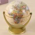 Retro Rotating World Globe Earth Antique Home Office Desktop Decor Geography Educational Learning Map School Supplies. 