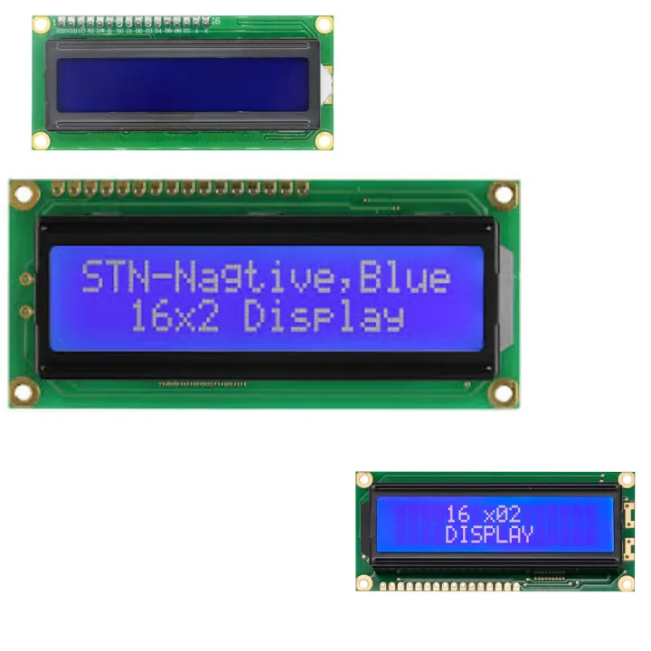 1 16x2 LCD Blue Display HD44780 Character LCD