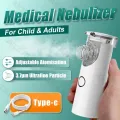 AiQUE Handheld Portable Nebulizer for Babies Kids Adults Silent Steam Nasal Aspirator Humidifier Inhaler Tools Nebulizer Asthma. 