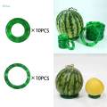 10Pcs Fruit Display Nonskid Base Anti Rolling Displaying Display Rack Circle Frame Mat Watermelon Protection Stand for Supermarket Shop , small. 