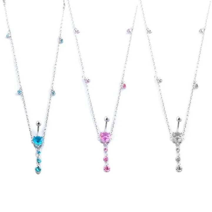 Rhinestone%20Dangle%20Belly%20Button%20Ring%20with%20Waist%20Chain%20Drop%20Pendant%20-Navel%20Piercing%20Button%20Body%20Piercing%20Bikini%20Jewelry%20-%20Image%205