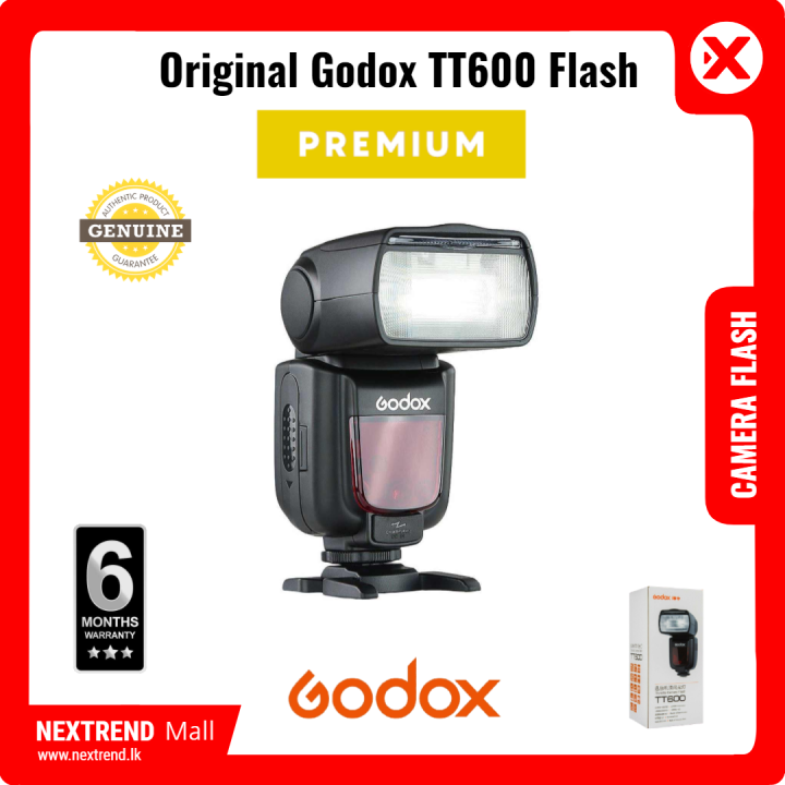 Original Godox Camera Flash TT600 Thinklite with 2.4G Wireless GN60 ...