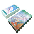 【Hot demand】【Hot demand】Tarot Deck Tarot of Mermaids Spanish Tarot Cards French Italian English and German Tarot Cards for Beginners with PDF Guidebook. 