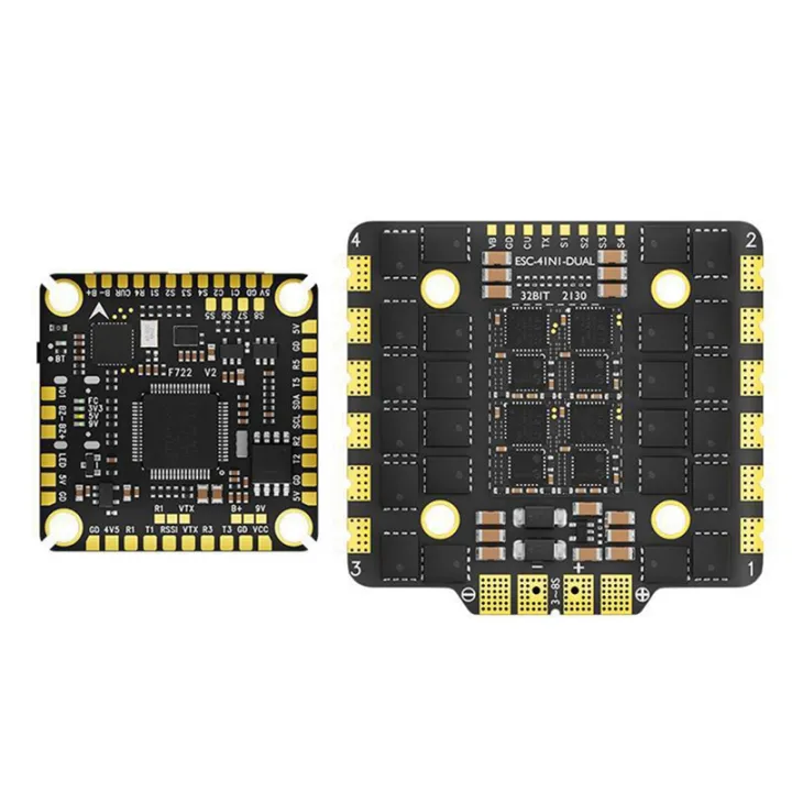F780 V2 FC&ESC FPV Stack F722 V2 Flight Controller 80A AM32 ESC 8S ...