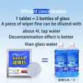 【10Pcs】 500PCS Car Glass Washer Auto Solid Cleaner Compact Effervescent Tablets Window Repair Car. 