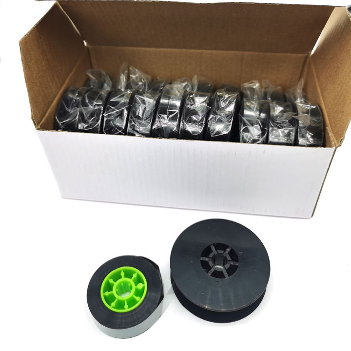 1/2pcs Ink Ribbon 50/110m Black Typewriter Ink For Max Letatwin Cabel Id Printer Wire Marker Lm-550a/e Lm-390a