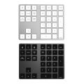 HXSJ BT 3.0 Wir-eless Numeric Keypad 34 Keys Digital Keyboard for Accounting Teller Windows IOS Mac OS Android PC Tablet Laptop. 
