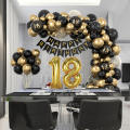 Inflatable Birthday Decorations Exclusive Customizable Festive Birthday Banner Themed Party Balloons for Milestone Celebration. 