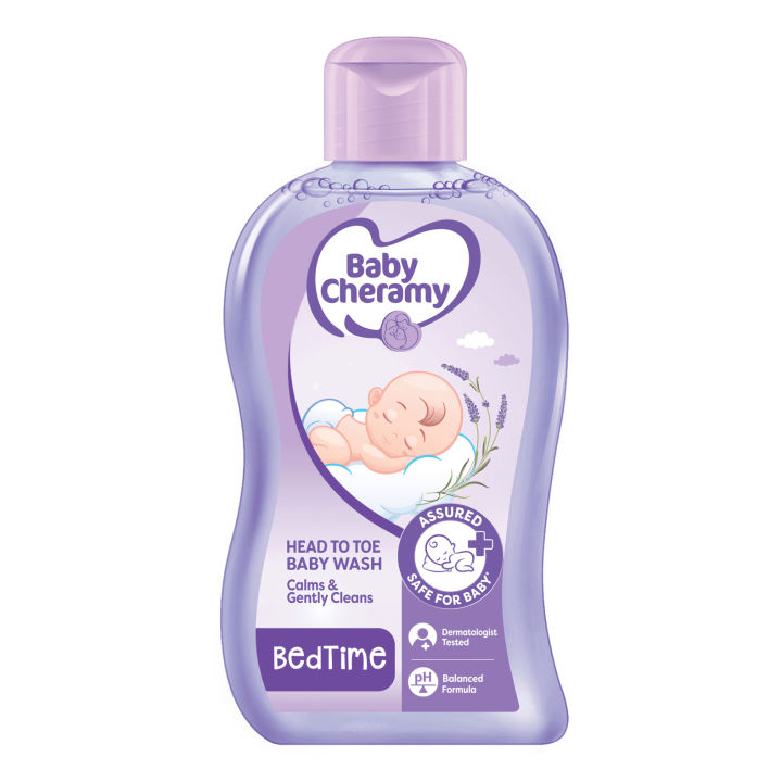 Baby Cheramy Bedtime Head To Toe Baby Wash 100ml