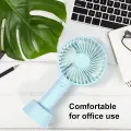 Classic Handheld Mini USB Desk Fan, Small Personal Portable USB Rechargeable Battery/USB Operated Small Fan. 