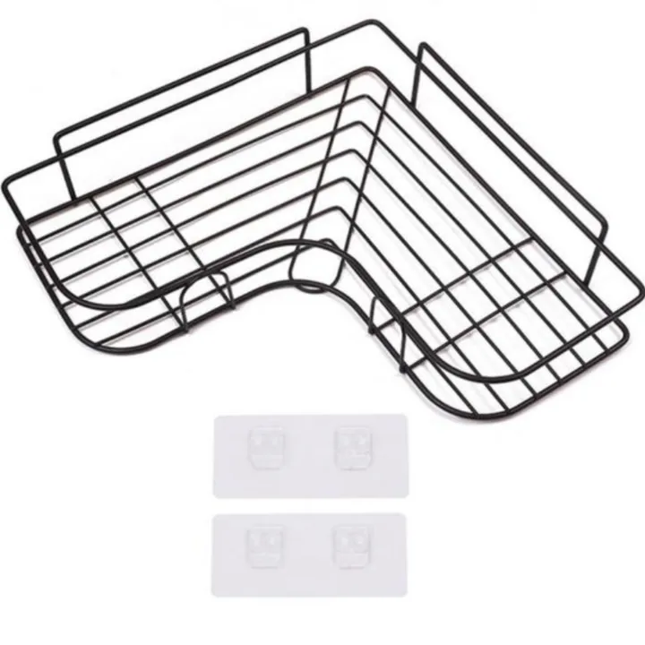 Atlantic%20Multipurpose%20Self%20Adhesive%20Wall-Mounted%20Corner%20Storage%20Rack%20Bathroom%20Shelf%201Pcs%20Stainless%20Steel%20Wall%20Shelf%20(Number%20of%20Shelves%20-%201)%20-%20Image%208