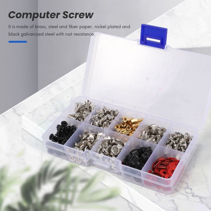 360PCS%20Personal%20Computer%20Screw,Pc%20Case%20Screws,Motherboard%20Standoffs%20for%20Hard%20Drive%20Pc%20Case%20Motherboard%20Fan%20Power%20Graphic%20-%20Image%202