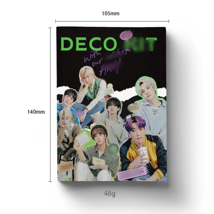 New%20Kpop%20BTS%20Deco%20Kit%20Photos%20Collected%20Mini%20Album%20Book%20-%20Image%205