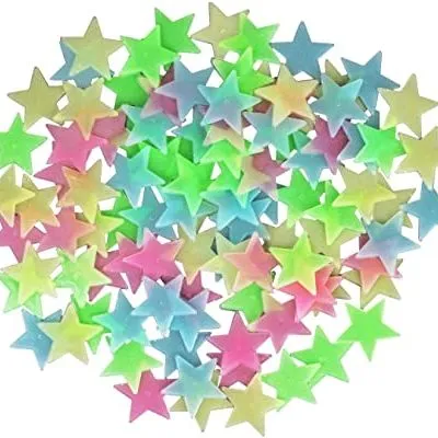 Baby Radium Sticker Radium Stars Radium Stickers Night Glow Radium Stars Kids Wall Stickers ...