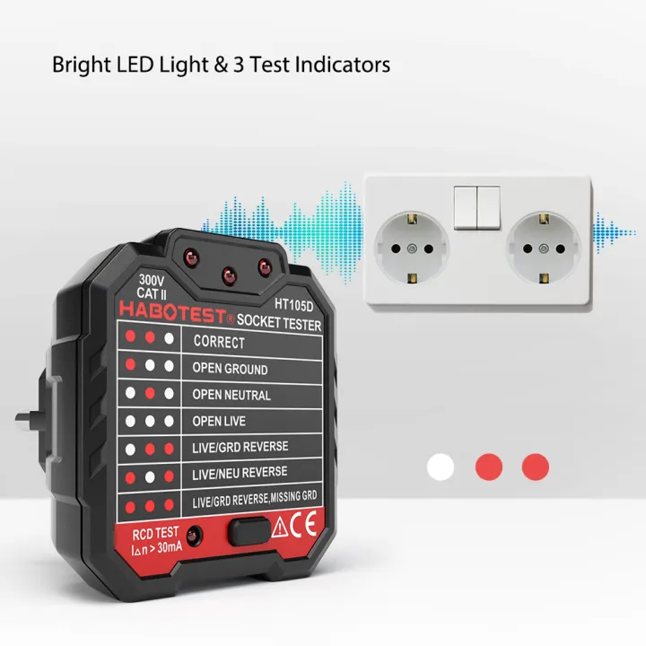 KOGEEK%20HABOTEST%20Advanced%20GFCI%20Electric%20Socket%20Tester%20Automatic%20Neutral%20Live%20Earth%20Wire%20Testing%20Circuit%20Polarity%20Detector%20Wall%20Plug%20Breaker%20Finder%20Electric%20Leakage%20Test%20-%20Image%205
