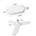 LED Fan Blade LED Bulb 45W ight Energy Saving Lighting For Home Indoor LED Lamp Outdoor. 