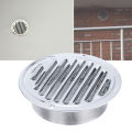 Ethereon Air Vent Outlet Anti-Rust Stainless Steel Flat Ducting Air Ventilation Outlet with Screen Mesh. 