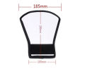 Portable Universal Camera Flash Reflector Card Speedlite Bounce Diffuser Board with Silver & White Reflective Surface for Canon Nikon. 