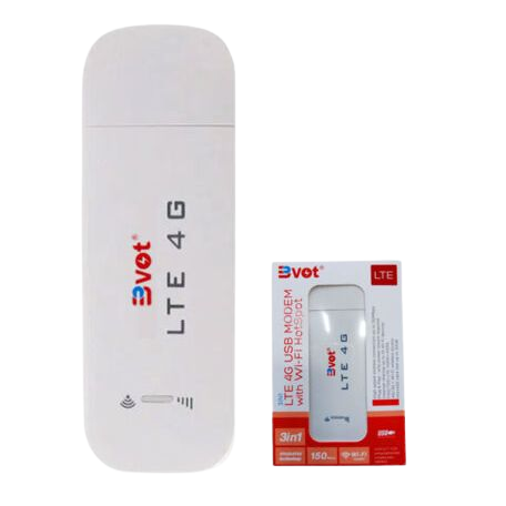 LTE 4G USB MODEM with WI-FI Hotspot ( 3 in 1 )