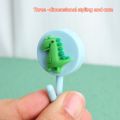 Creative Cute Cartoon Strong Self Adhesive Hook Door Wall Hangers Storage Rack Key Towel Holder Practical Home Organization. 