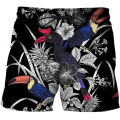 Summer New Swim Beach Shorts Men 3d Parrot Print Quick-drying Fashion Cool Sports Shorts Men'clothing Dropshipping Pants Teen. 