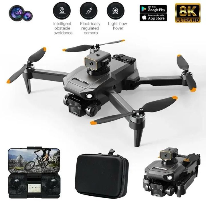 New%20P8%20PRO%205%20Lens%20Drone%20%20High-Definition%20Aerial%20Photography%20Positioning%20Folding%20Remote%20Control%20Flying%20Camera%20360%20flip%20Esc%20Cameras%20with%20Free%20Bag%20-%20Image%202