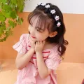 Cute Strawberry Flower Headbands For Girls Kids Hairpins Handmade Headbands Birthday Gifts Hats Hair Accessories. 