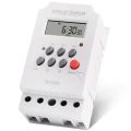 SINOTIMER 30A 220V AC 12V Volt DC Din Rail Digital TIMER SWITCH Electronic 7 Days Schedule Programmable Time Relay Clock Control. 