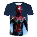 New Marvel Spiderman T Shirts Summer Fashion Short-sleeved 3d Printed Sports Tops Tees Boys Girls Round Neck T-shirts Trapstars. 