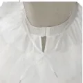 3-Hoop Wedding Ball Gown Crinoline Bridal Dress Petticoat Under skirt Wedding Buckram Dress Bridal Hoop Adjustable Seven Bone Skirt- (waist 80 CM, Length 100CM). 