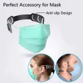 Mask Hook Anti-pain Ear Adjustment Holder Buckle For Face Mask - Extend Rope Line(2pcs). 
