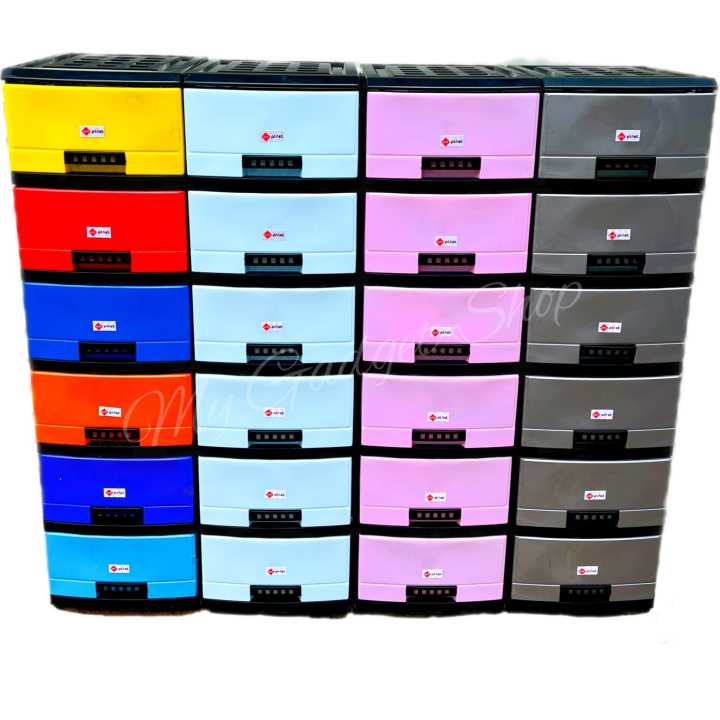 Drawer 6 in 1 baby drawer wardrobe cupboard storage multi color blue pink grey kids furniture  bed side drawer