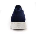 Kids SPLENDOR Knitted Navy Blue Casual Shoes - TUK. 