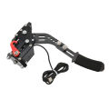 USB PC Handbrake Metal USB Racing Game Handbrake 16 Bit Ergonomic Handle Safe for T300 for G27. 