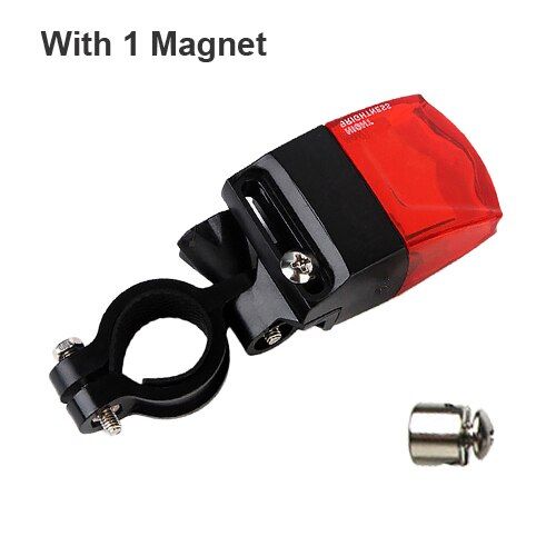 Electromagnetic induction Bicycle Tail Light Self-powered IPX-4