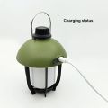 Camping LED USB 1200mAh Tent Light Lantern Steeples Dimming Outdoor for Street Path Garden Cycling Lawn Hanging UPL. 