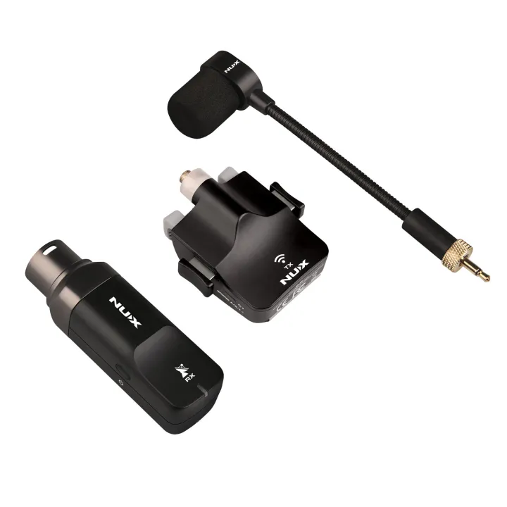 NUX%20B-6%20Saxophone%20Wireless%20Microphone%20System%20with%20Charging%20Case%20-%202.4GHz%20-%20Image%204