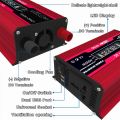KOGEEK 300W (Real Power) Peak Power 4000W LED Display Modified Sine Wave Inverter Rated Power Inverter DC 12V to AC 220V Converter High Frequency Car Power Charger Inverter with 2 USB Port AC Socket. 