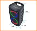 KTS-1265 RGB Bluetooth Speaker, KTS 1265 Party Box Bluetooth Portable Speaker, KTS-1265 Store Boombox KTS Double 3inch Speaker Small Plastic Speaker With Colorful Lights. 