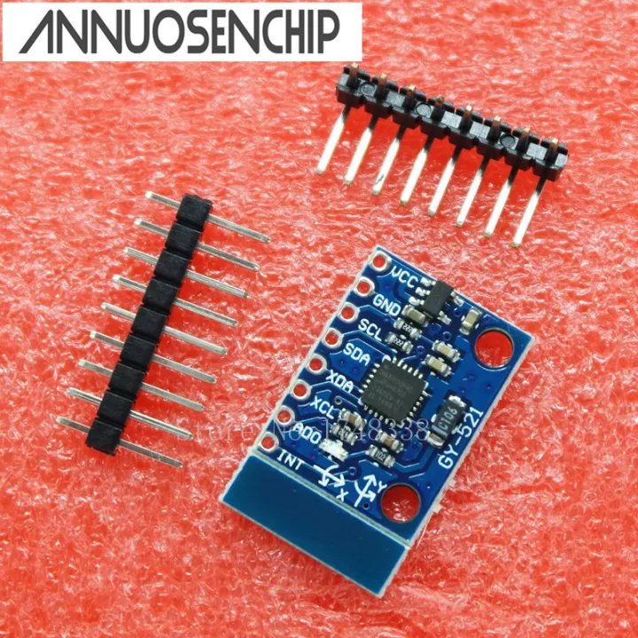 【VogueVenture】GY-521 MPU-6050 MPU6050 Sensor Module 3 Axis Gyroscope ...