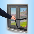 Home Anti Mosquito Bug Door Window Net Waterproof Adhesive Netting Mesh Screen. 