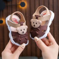 Baby Toddler Shoes Summer Plastic Soft Bottom Non-Slip Boys and Girls1~3Toddler Closed Toe Sandals. 