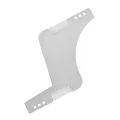 Men Beard Comb Hairdressing Beard Care Transparent Appearance Moustache Moulding Comb Shaping Styling Template ruler combs. 
