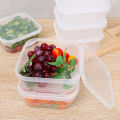 Refrigerator food Storage Box with lid Frozen Meat Fresh-keeping Box Superimposed Organize Storage Containers. 