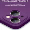 Dark Purple For iPhone 16 Liquid Silicone Phone Case 11 12 13 14 15 Pro Max Mini X XS XR 7 8 14 15 16 Plus Full Protection case. 