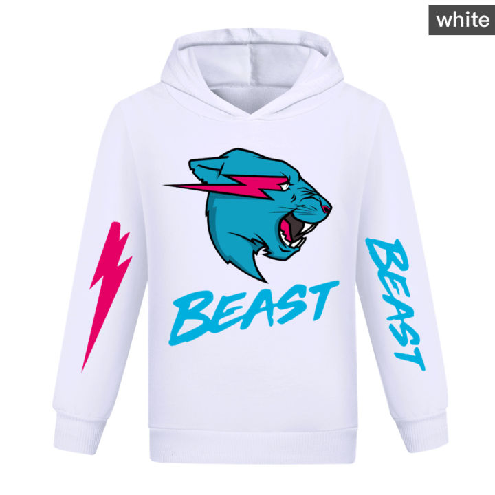 MR%20BEAST%20Cartoon%20Animation%20Boys%20and%20Girls%20Children's%20Clothing%20Hooded%20Tops%20Hoodie%20Sweatshirt%201218xx%20-%20Image%202