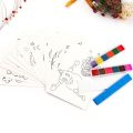 Fingerpaint Finger Painting Coloring Children Drawing Graffiti Cartoon Animal Pattern Kids Early Education Toy Kindergarten Gift. 