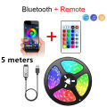 Bluetooth LED Strip Lights Smart SMD 5050 APP Remote Control Flexible Ribbon Diode Lamp Tape TV Backlights Game Room Home Decor. 