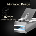 Manicure Set, 9 PCS Nail Clipper Kit Slant Edge Fingernail Toenail Clippers Nail Care Tools with Leather Travel Case Ideal Gift for Men and Women. 