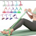 Pull Reducer Body Shape Trimmer Yoga Pull Natural Rubber Reducer Exerciser Fat Buster Home Gym Equipment and Bands Leg Hand Biceps, Legs Ankle Straps for Resistance Training, Physical Therapy,. 